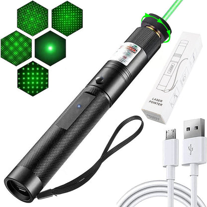 🔥50% de réduction🔦Lumière laser rouge et verte à point unique